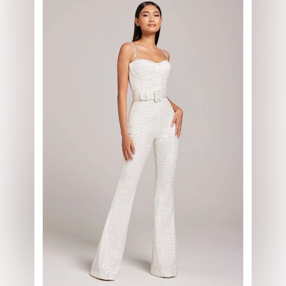 NADINE MERABI - LUCINDA WHITE JUMPSUIT